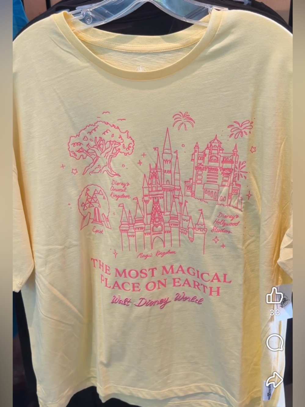 Disney Parks Walt Disney World 4 park icon T shirt - Picture 3 of 3